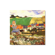 Sicht auf Auvers Vincent van Gogh.