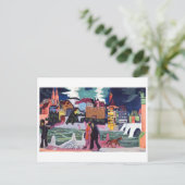 Sicht auf Basel und den Rhein | Kirchner | Postkarte (Stehend Vorderseite)