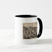 Sicht auf Brattleboro Vermont Tasse (VorderseiteRechts)