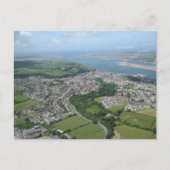 Sicht auf Caernarfon und Anglesea Postkarte (Vorderseite)