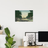 Sicht auf ChinatownOroville, CA Poster (Heimbüro)