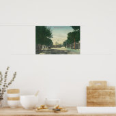 Sicht auf ChinatownOroville, CA Poster (Küche)