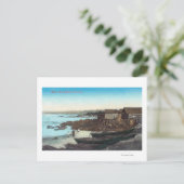 Sicht auf ChinatownPacific Grove, CA Postkarte (Stehend Vorderseite)