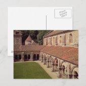 Sicht auf das Kloster 2 Postkarte (Vorne/Hinten)