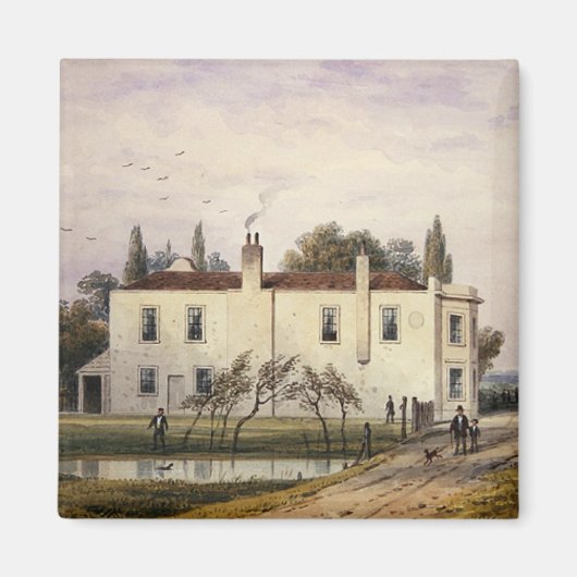 Sicht auf das Kopenhagener Haus, 1853 Magnet (Vorne)