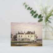 Sicht auf das Kopenhagener Haus, 1853 Postkarte (Stehend Vorderseite)