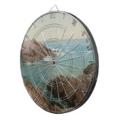 Sicht auf das Meer (Küstenlandschaft) (Marine) Dartscheibe (Vorderseite rechts)