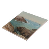 Sicht auf das Meer (Küstenlandschaft) (Marine) Fliese (Seite)