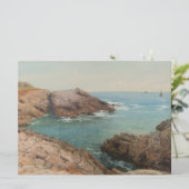 Sicht auf das Meer (Küstenlandschaft) (Marine) Karte (Stehend Vorderseite)