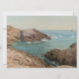 Sicht auf das Meer (Küstenlandschaft) (Marine) Karte