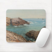 Sicht auf das Meer (Küstenlandschaft) (Marine) Mousepad (Mit Mouse)