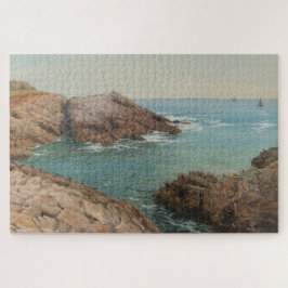 Sicht auf das Meer (Küstenlandschaft) (Marine) Puzzle