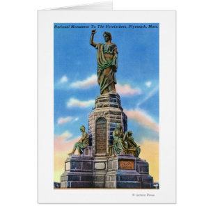 Sicht auf das Nat'l-Denkmal für US-Vorväter