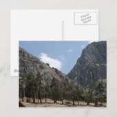 Sicht auf Delphi, Griechenland Postkarte (Vorne/Hinten)