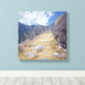 Sicht auf den Abgrund Leinwanddruck (Insitu (Holzboden))