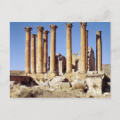 Sicht auf den Artemis-Tempel, gebaut um 386 n.Chr. Postkarte (Vorderseite)