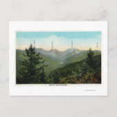 Sicht auf den Berg Marcy, Saddleback, Sägezahnwelt Postkarte (Vorderseite)