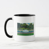 Sicht auf den Bostoner Froschteich Tasse (Links)