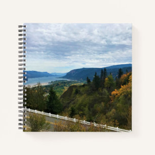 Sicht auf den Columbia River, Columbia River Gorge Notizblock