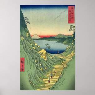 Sicht auf den Fuji 29 Poster