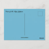 Sicht auf den Fuji Japan Postkarte (Rückseite)