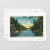 Sicht auf den internationalen Riss Postkarte (Vorne/Hinten)