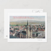 Sicht auf den Merritt-See von der Gewerkschaft Ban Postkarte (Vorne/Hinten)