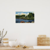 Sicht auf den Mittelpunkt Poster (Küche)