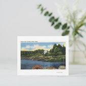 Sicht auf den Mittelpunkt Postkarte (Stehend Vorderseite)