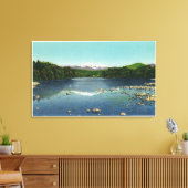 Sicht auf den Mount Washington und das Saco Leinwanddruck (Insitu (Wohnzimmer))
