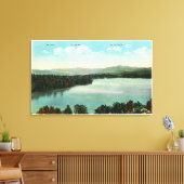 Sicht auf den Mts. Marcy, Colden und McIntyre Leinwanddruck (Insitu (Wohnzimmer))