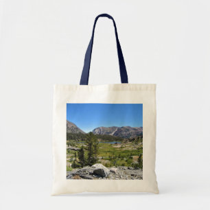 Sicht auf den Muschel See, Tioga Pass, CA Tragetasche