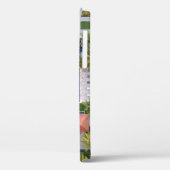 Sicht auf den Pool, umgeben von Palmen Case-Mate iPhone Hülle (Rückseite / Links)