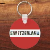 Sicht auf den Schlüsselanhänger Schweiz (Rückseite)