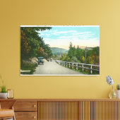 Sicht auf den Staat Hwy in Richtung Warrensburg Leinwanddruck (Insitu (Wohnzimmer))