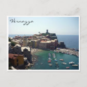 Sicht auf den Vernazza Postkarte (Vorderseite)