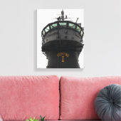 Sicht auf den vorderen Teil der Aufbaustruktur Leinwanddruck (Insitu (Wohnzimmer))