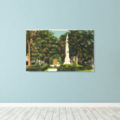 Sicht auf den Weltkrieg, Erinnerungen an den revol Leinwanddruck (Insitu (Holzboden))