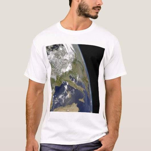 Sicht auf den Western Mittelmeer T-Shirt (Vorderseite)