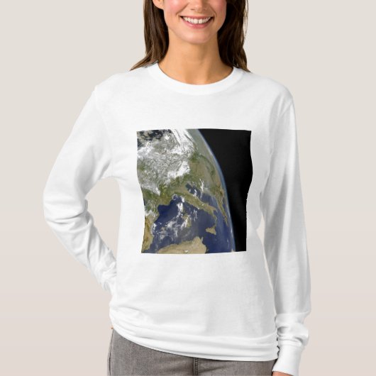 Sicht auf den Western Mittelmeer T-Shirt (Vorderseite)