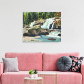 Sicht auf Dianas Bad Leinwanddruck (Insitu (Wohnzimmer))