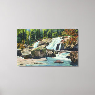 Sicht auf Dianas Bad Leinwanddruck