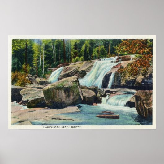 Sicht auf Dianas Bad Poster (Vorne)