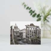 Sicht auf die alte Ruine Postkarte (Stehend Vorderseite)