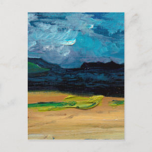 Sicht auf die Augen Postkarte