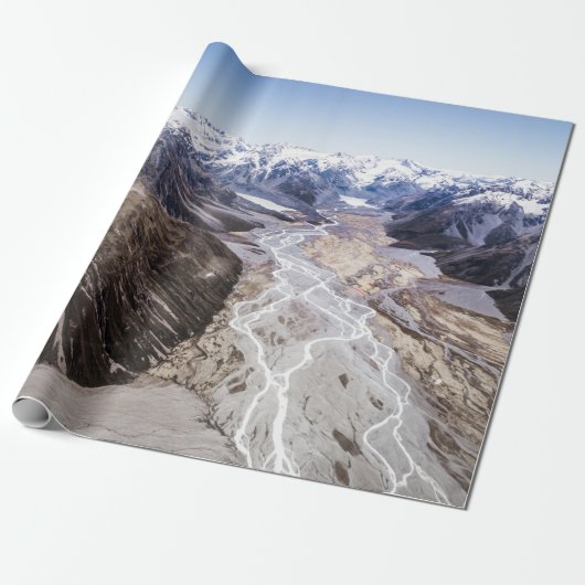SICHT AUF DIE BERGE GESCHENKPAPIER (Ungerollt)