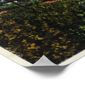 Sicht auf die Boote in den Pfeilen Poster (Ecke)