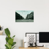 Sicht auf die Callender StreetLivingston, MT Poster (Heimbüro)