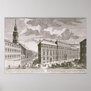 Sicht auf die Dorotheergasse mit den Poster