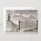 Sicht auf die Dorotheergasse mit den Postkarte (Vorne/Hinten)